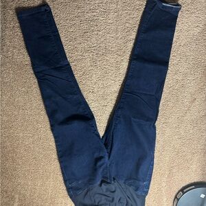 Women's Dark Blue Jeans